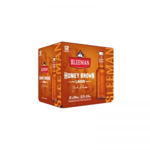 Sleeman Honey Brown Lager 12 Bottles